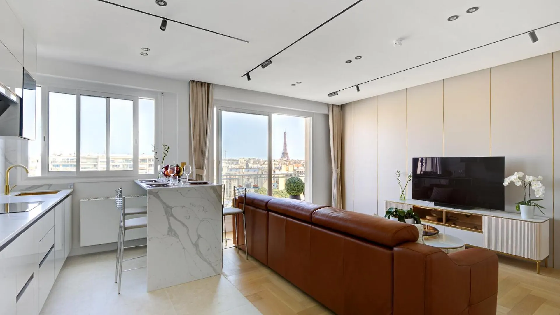 101 Penthouse Royal A Avec Vue Imprenable Sur La Tour Eiffel