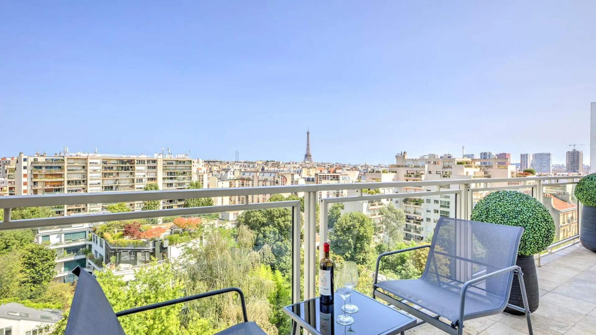 Apartment 101 Penthouse Royal A Avec Vue Imprenable Sur La Tour Eiffel